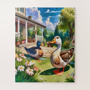 Ein paar kleine Kinder Puzzle