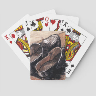 Ein Paar Lederklappen - Van Gogh Spielkarten