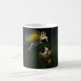 Ein Paar nördlicher Flicker Kaffeetasse