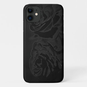 Ein Paar Rosen in Schwarz Case-Mate iPhone Hülle