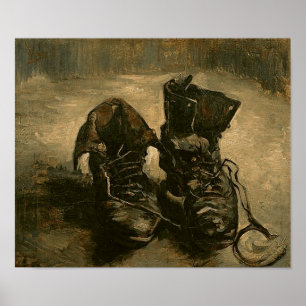 Ein Paar Schuhe, Vincent van Gogh Poster