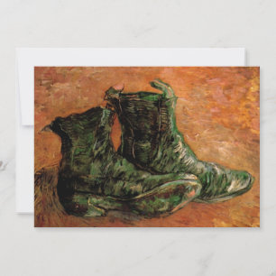 Ein Paar Schuhe von Vincent van Gogh Einladung