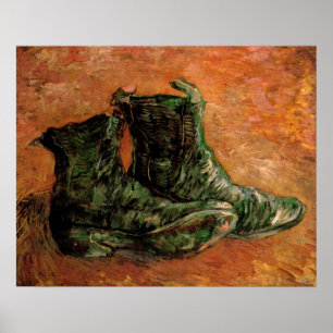 Ein Paar Schuhe von Vincent van Gogh Poster