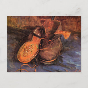 Ein Paar Schuhe von Vincent van Gogh Postkarte