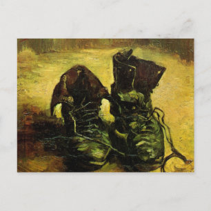 Ein Paar Schuhe von Vincent van Gogh Postkarte