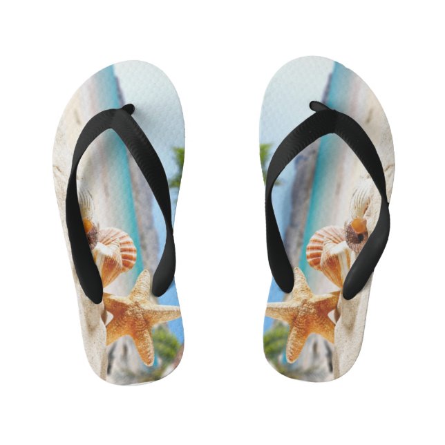 Ein Paar Sommer Flip Flops (Fußbett)