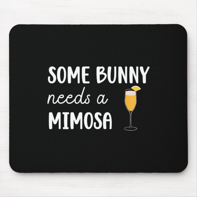 Ein paar Sonnenstrahlen brauchen Mimosa Funny Men  Mousepad (Vorne)