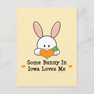 Ein paar Sonnenstrahlen in Iowa Lieben Postkarte
