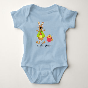 Ein paar sonnige Lieben. OsterBaby-Bodysuits Baby Strampler