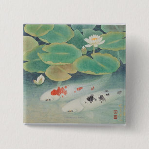 Ein Paar unter Lotus Button