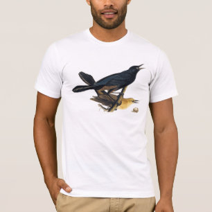 Ein Paar von Boot-Angebundenem Grackles T-Shirt