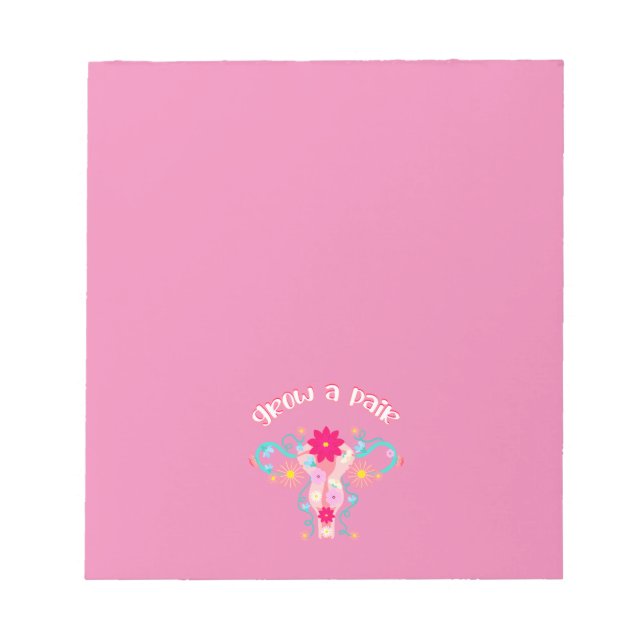 Ein Paar werden - Frauenrechte stärken Notizblock (Vorderseite)