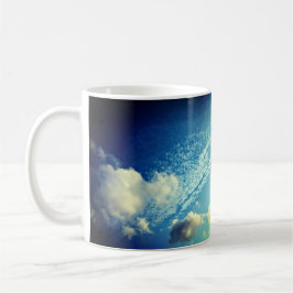 Ein paar Wolken Kaffeetasse
