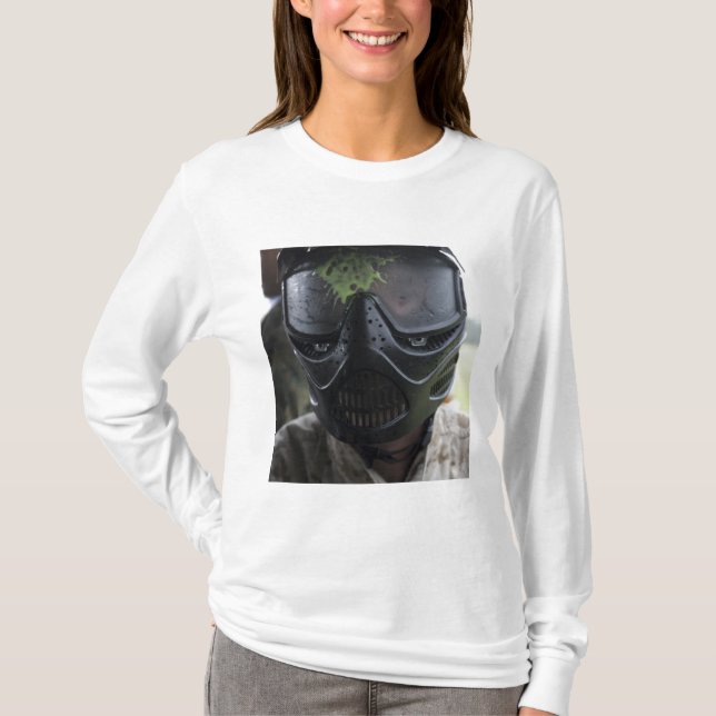 Ein Paintball rund T-Shirt (Vorderseite)