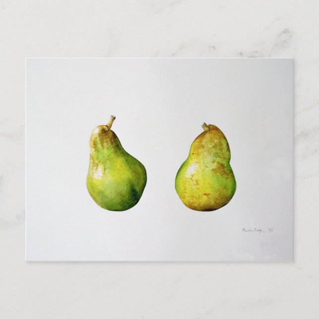 Ein Pair of Pears 1997 Postkarte (Vorderseite)
