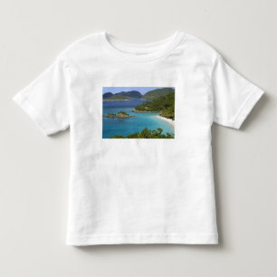 Ein Panorama von Caneel Bay von einer Straße auf S Kleinkind T-shirt