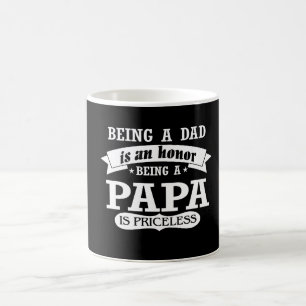 EIN PAPA SEIN KAFFEETASSE