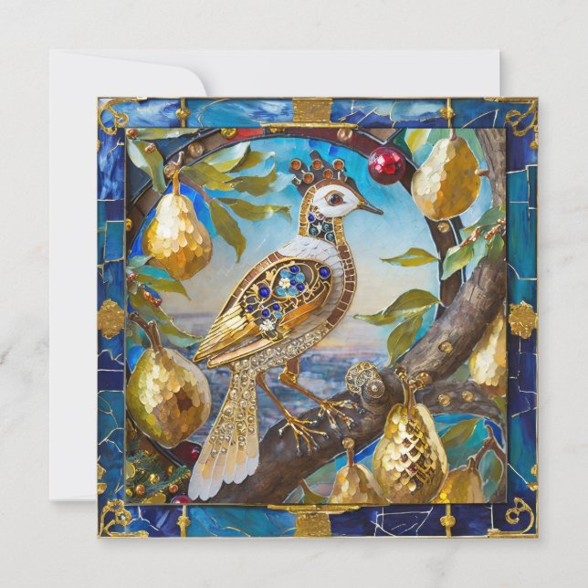 Ein Partridge in einem Birnenbaum (Vorderseite)