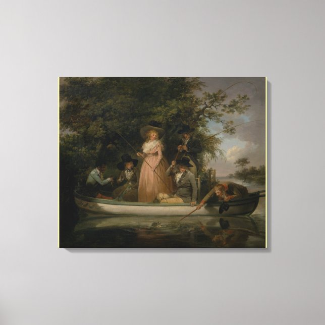 Ein Party von George Morland Leinwanddruck (Vorderseite)