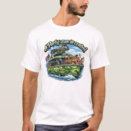 Ein Party-zan In Control" Humor T-Shirt