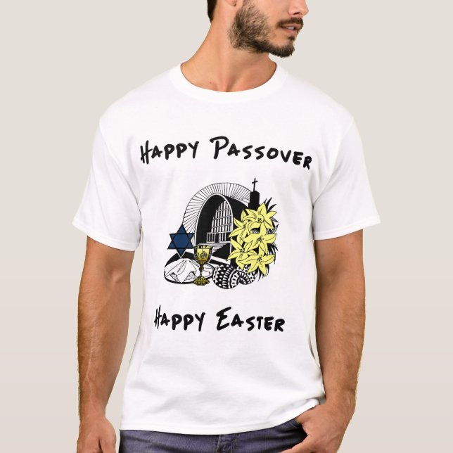 Ein Passahfest und ein Ostern zwischen T-Shirt (Vorderseite)