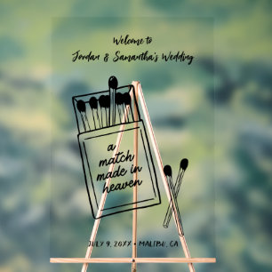 Ein passendes Himmelslied - Begrüßung - Acrylzeich Acrylschild