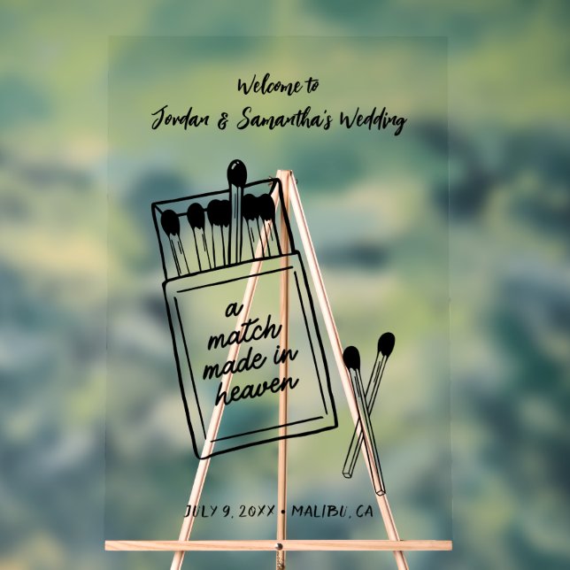 Ein passendes Himmelslied - Begrüßung - Acrylzeich Acrylschild (Neutral)