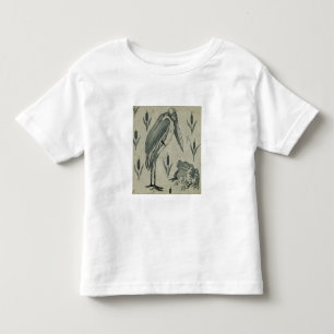 Ein Pelikan und ein Frosch im Gespräch (w/c auf Kleinkind T-shirt