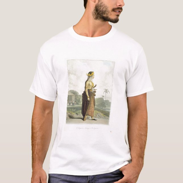 Ein Peng'anten Lanang oder Bräutigam, überziehen T-Shirt (Vorderseite)