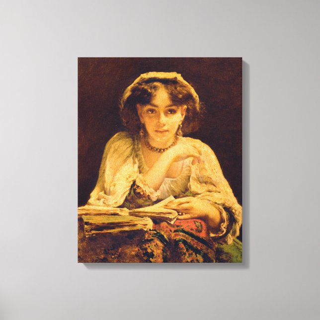 Ein pensionierter Moment Leinwanddruck (Vorderseite)