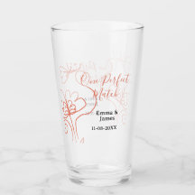 Ein perfektes Terrakotta-Hochzeitspaar namens f