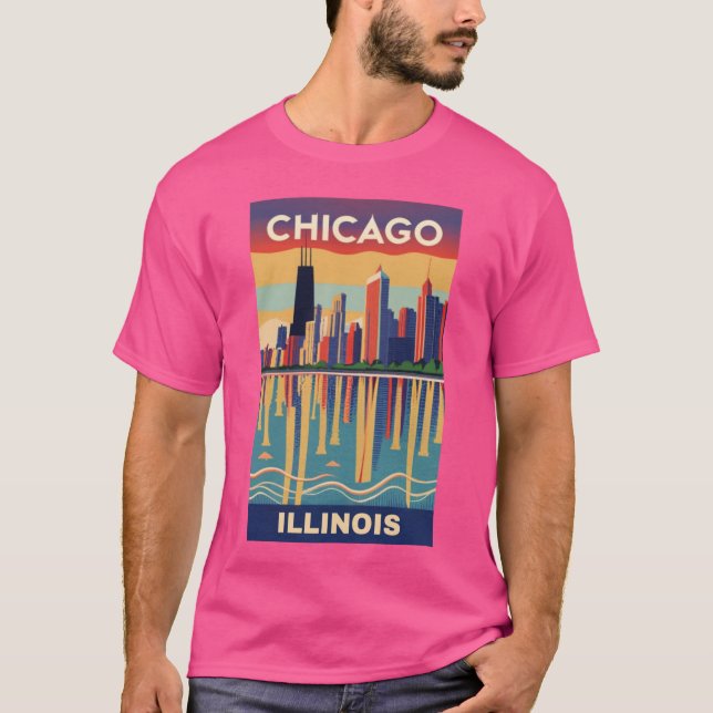 Ein perfektes Wochenende in Chicago T-Shirt (Vorderseite)