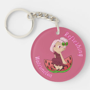 Ein personalisiertes Schlüsselanhänger mit süßem W