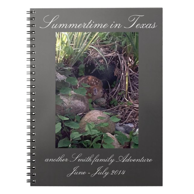 Ein Personalisiertes Speicherjournal Notizblock (Vorderseite)