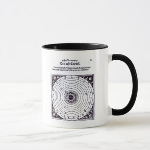 Ein persönliches astrologisches Diagramm Tasse