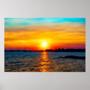 Ein Pfad zur Sonne Poster