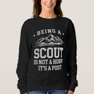 Ein Pfadfinder zu sein ist kein Hobby, sondern ein Sweatshirt