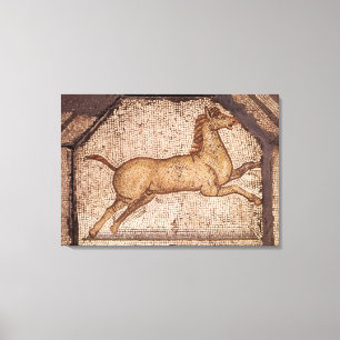 Ein Pferd, Detail von Orpheus, der die Tiere Leinwanddruck