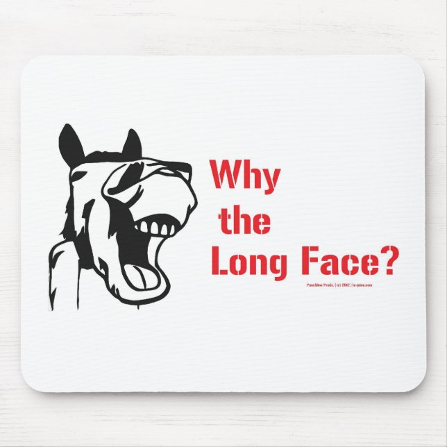 Ein Pferd geht in ein Bar… Mousepad (Vorne)