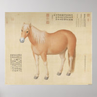 Ein Pferd namens Hongyuzuo Feine Kunst