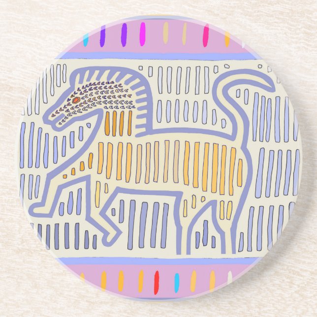 Ein Pferd ohne Namen Getränkeuntersetzer (Vorne)
