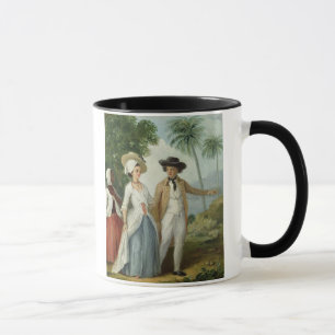 Ein Pflanzer und seine Ehefrau, teilgenommen von Tasse