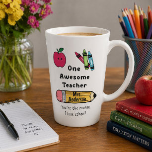 Ein Phantastischer Lehrer Grund I Liebe Schule Lat Milchtasse