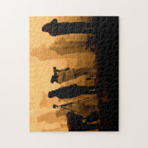 Ein Phantastischer Sonnenuntergang - Gänse bei Son