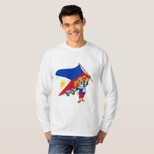 Ein philippinisches Fan-Hund-T-Shirt T-Shirt