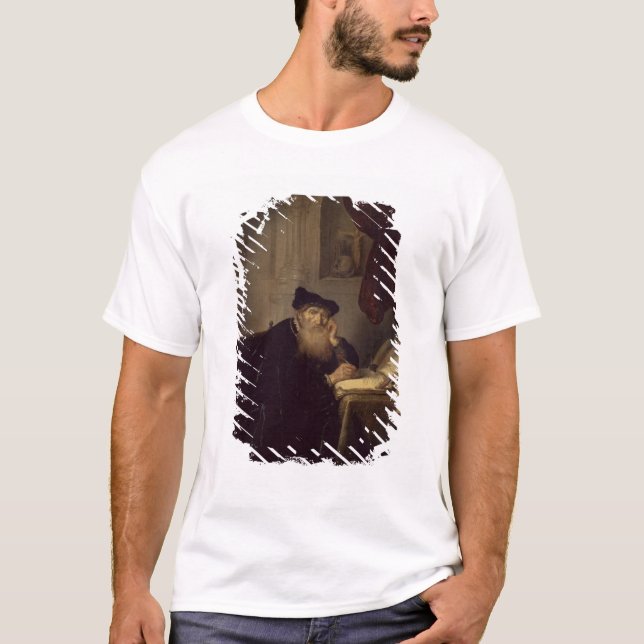 Ein Philosoph, 1635 (Öl auf Platte) T-Shirt (Vorderseite)