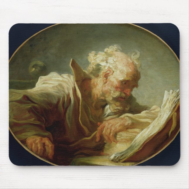 Ein Philosoph, c.1764 Mousepad (Vorne)