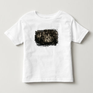 Ein Philosoph, der ein Experiment auf der Luft Pum Kleinkind T-shirt