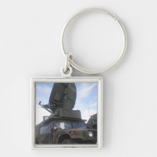 Ein Phoenixtaktischer Satellitenanschluß Schlüsselanhänger