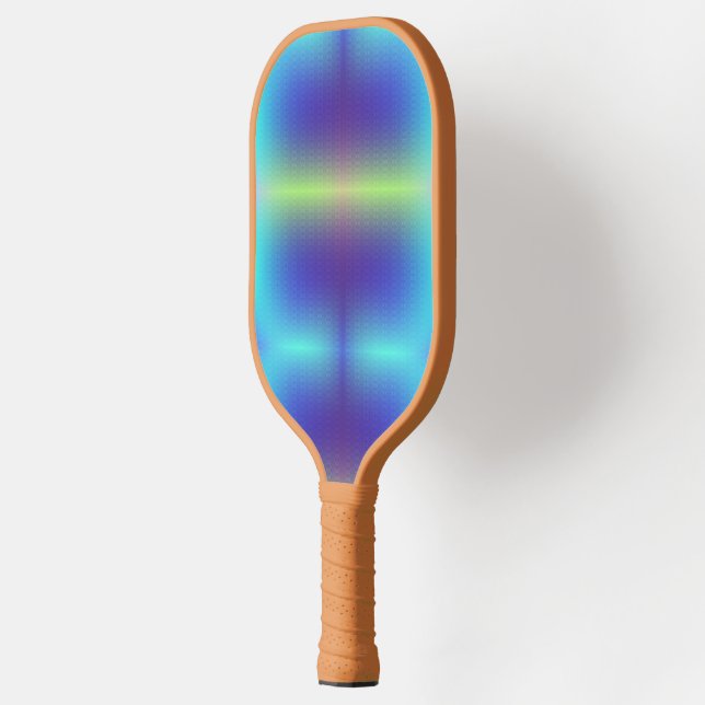Ein Pickleball-Schläger mit einer lebendigen Pickleball Schläger (Links)